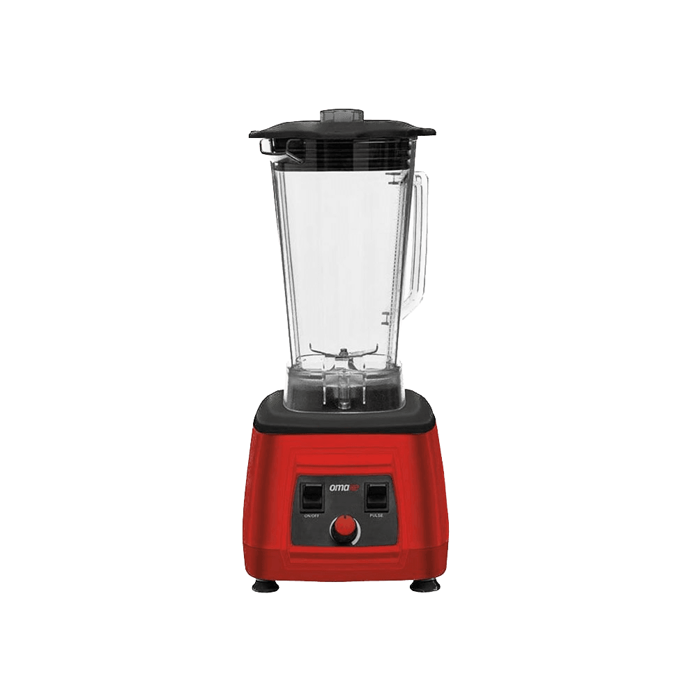 Omake Buz Kırıcı Manuel Bar Blender, 3 L, 2200 W, Kırmızı